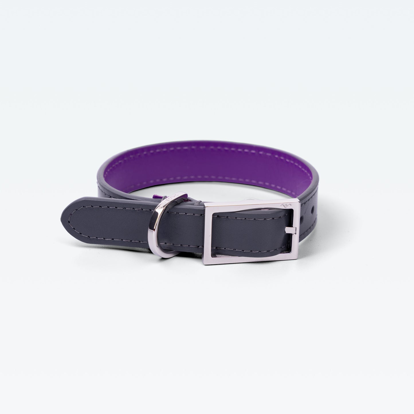 Grosvenor Collar in Flint with palladium hardware