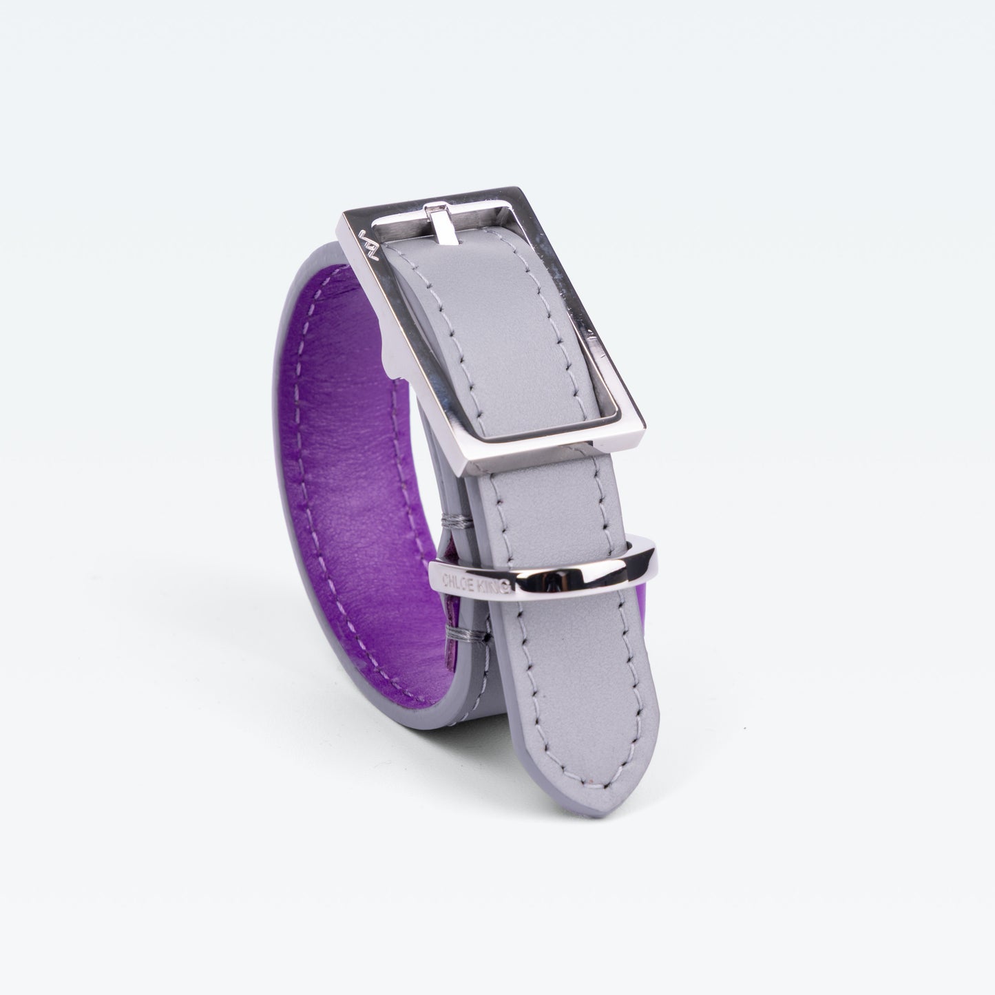 Grosvenor Cuff in Argent with palladium hardware