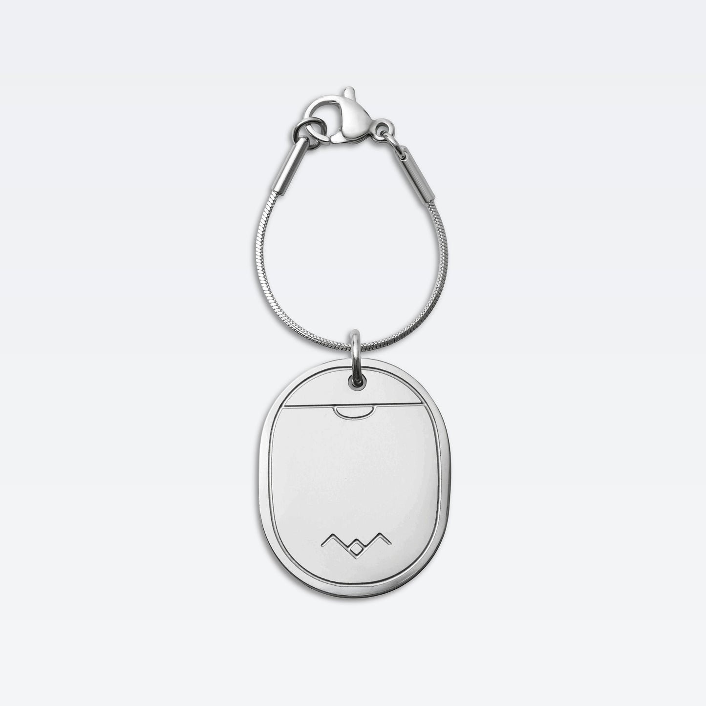 The Flight Series Cabin Window Charm in Palladium