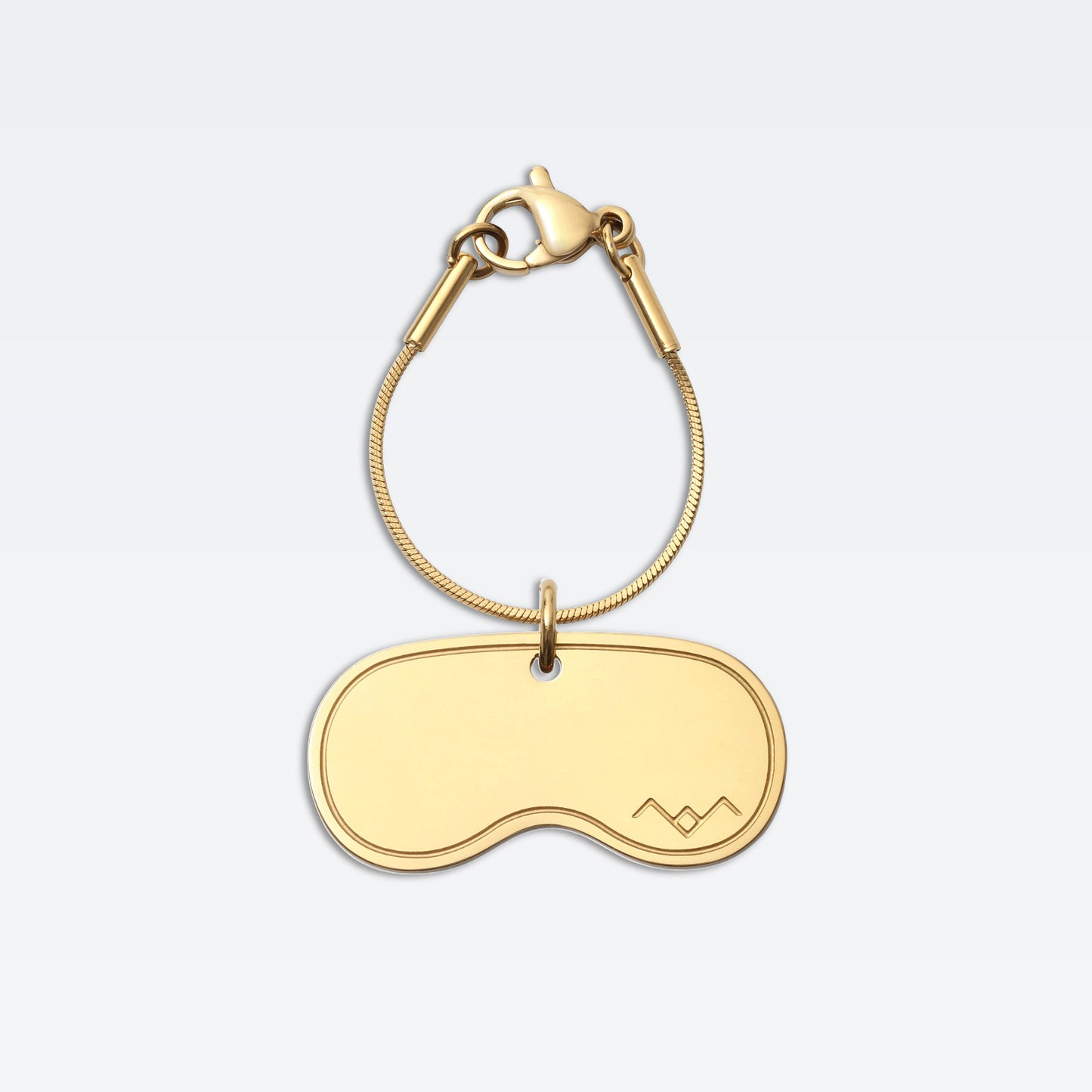 The Flight Series Midnight Mask Charm in Gold