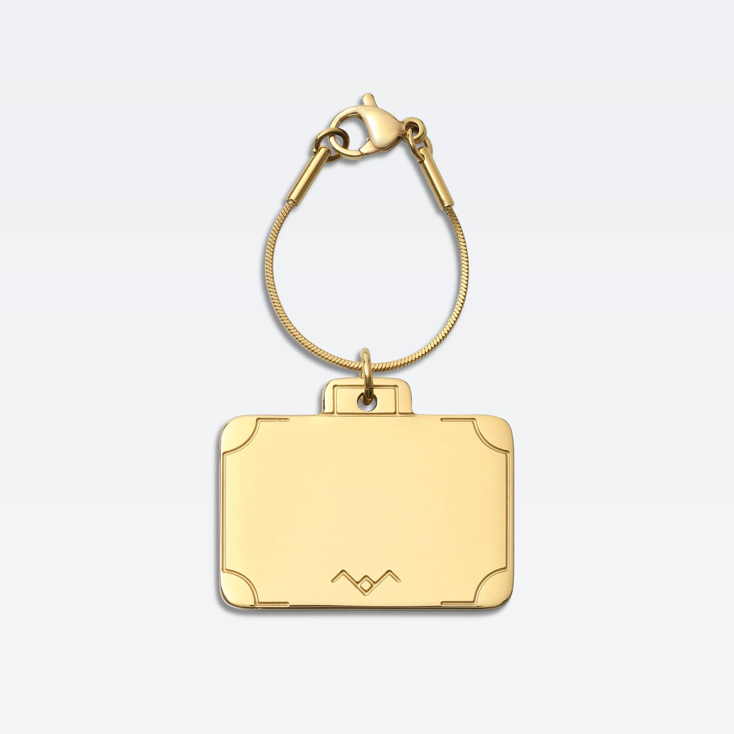 The Flight Series Valise Charm in Gold