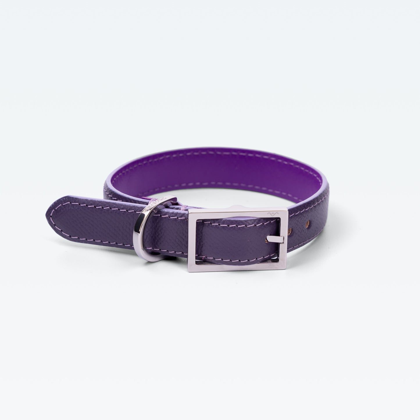 Cadogan Collar in Royal Violet with palladium hardware