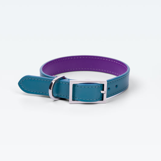 Grosvenor Collar in Celeste with palladium hardware