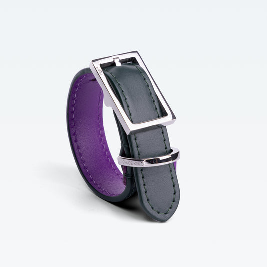 Grosvenor Cuff in Vert Regent with palladium hardware