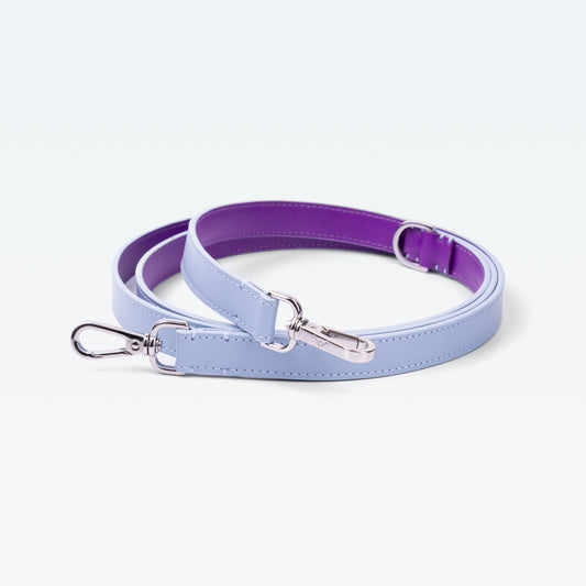 Grosvenor Link Handle Lead in Glacier with palladium hardware